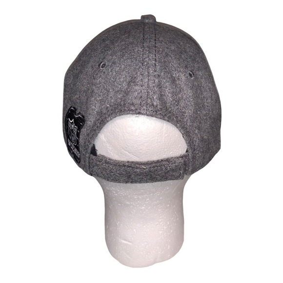 Super Bowl XLVI Hat NFL On Location Wool Blend Gray Cap NWOT Insert Giants Pats - Picture 4 of 8